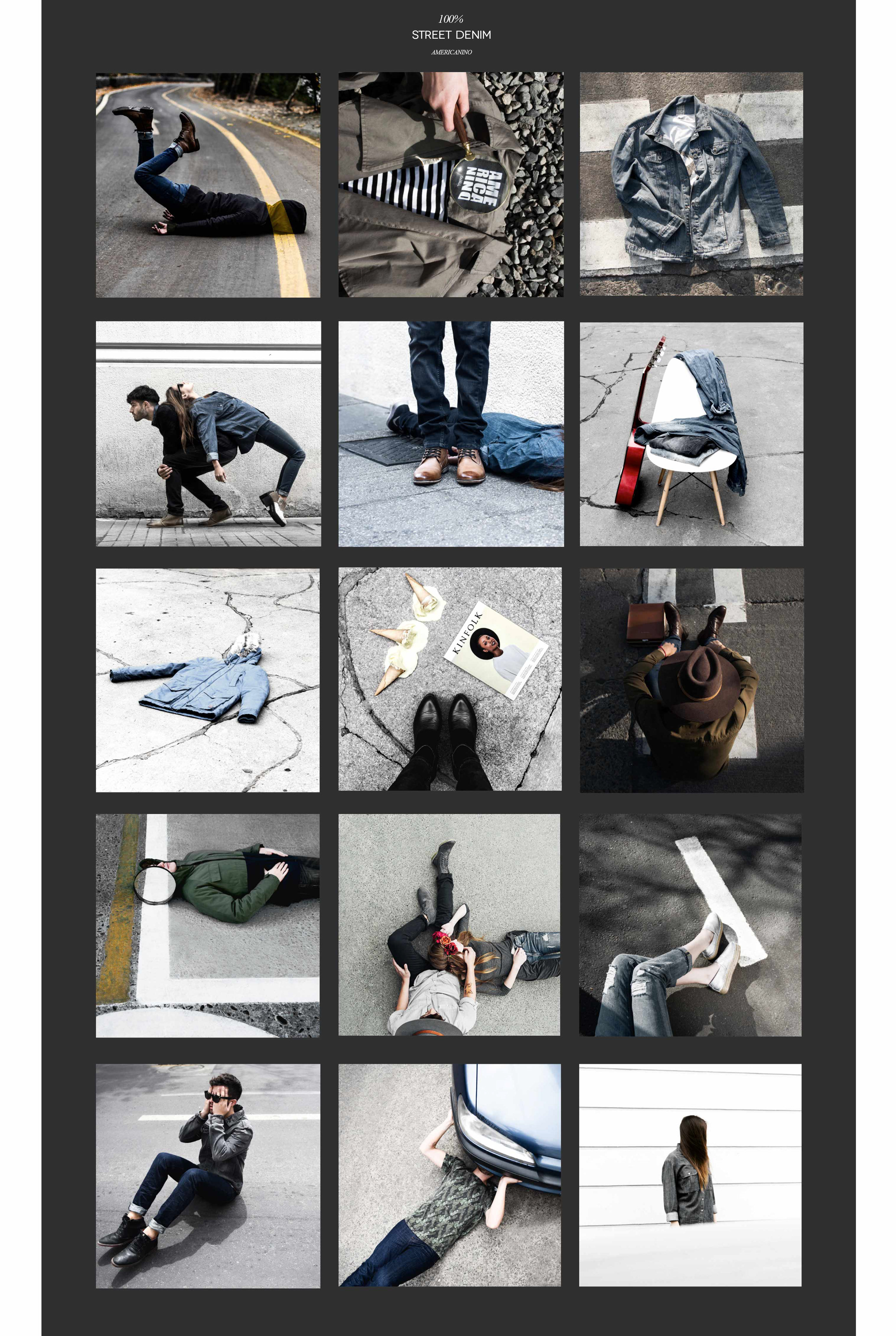 AMERICANINO X VSCO Social Media Guide on Behance