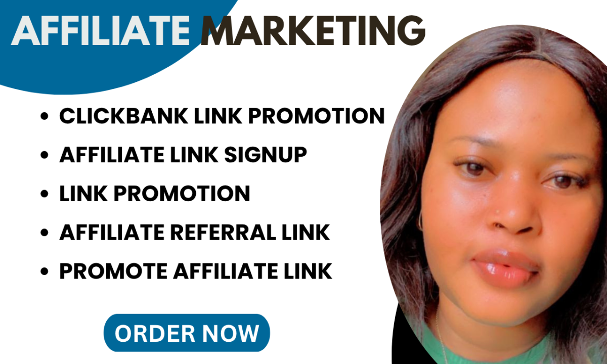 I will clickbank affiliate link promotion affiliate marketing referral link promotion