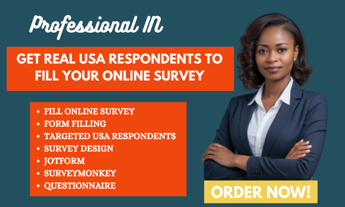 I Will Fill Online Survey Google Forms SurveyMonkey for Over 2000 USA Respondents