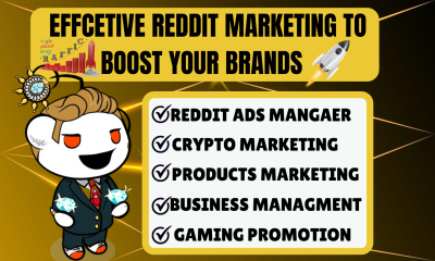 I will do Reddit promotion for OnlyFans, eCommerce store, crypto website to gain traffic