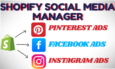 I will do Shopify Marketing Facebook Ads Instagram Ads Pinterest Ads boost store sales
