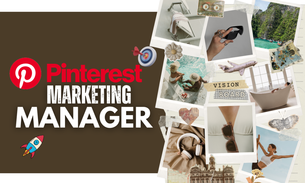 Manage Pins and Boards as Pinterest Marketing Manager