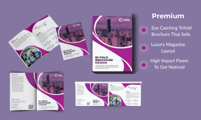 I will design professional magazine trifold brochure catalog booklet flyer in 24 hours