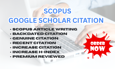I Will Publish Your Scopus Journal Indexed on Scopus & Google Scholar