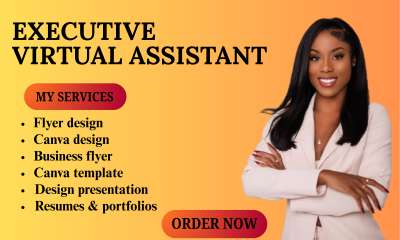 I will be social media designer Canva graphic editable design virtual assistant