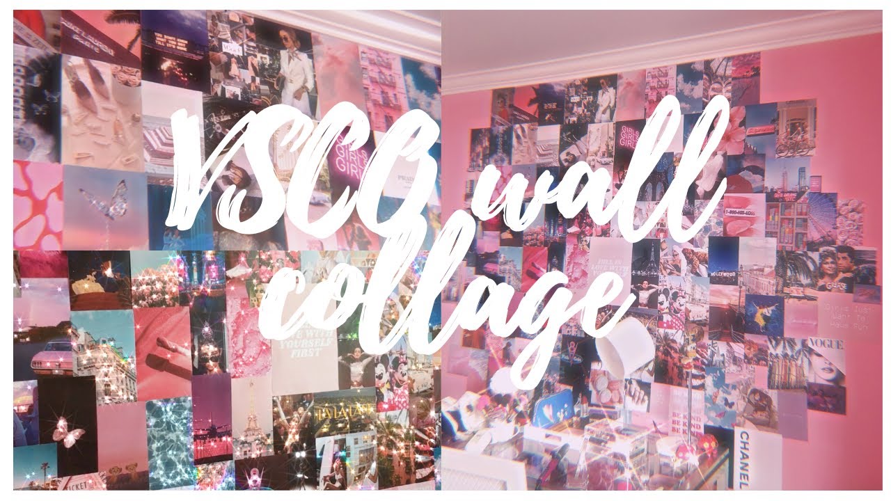 Aesthetic DIY VSCO Wall Collage Trendy YouTube