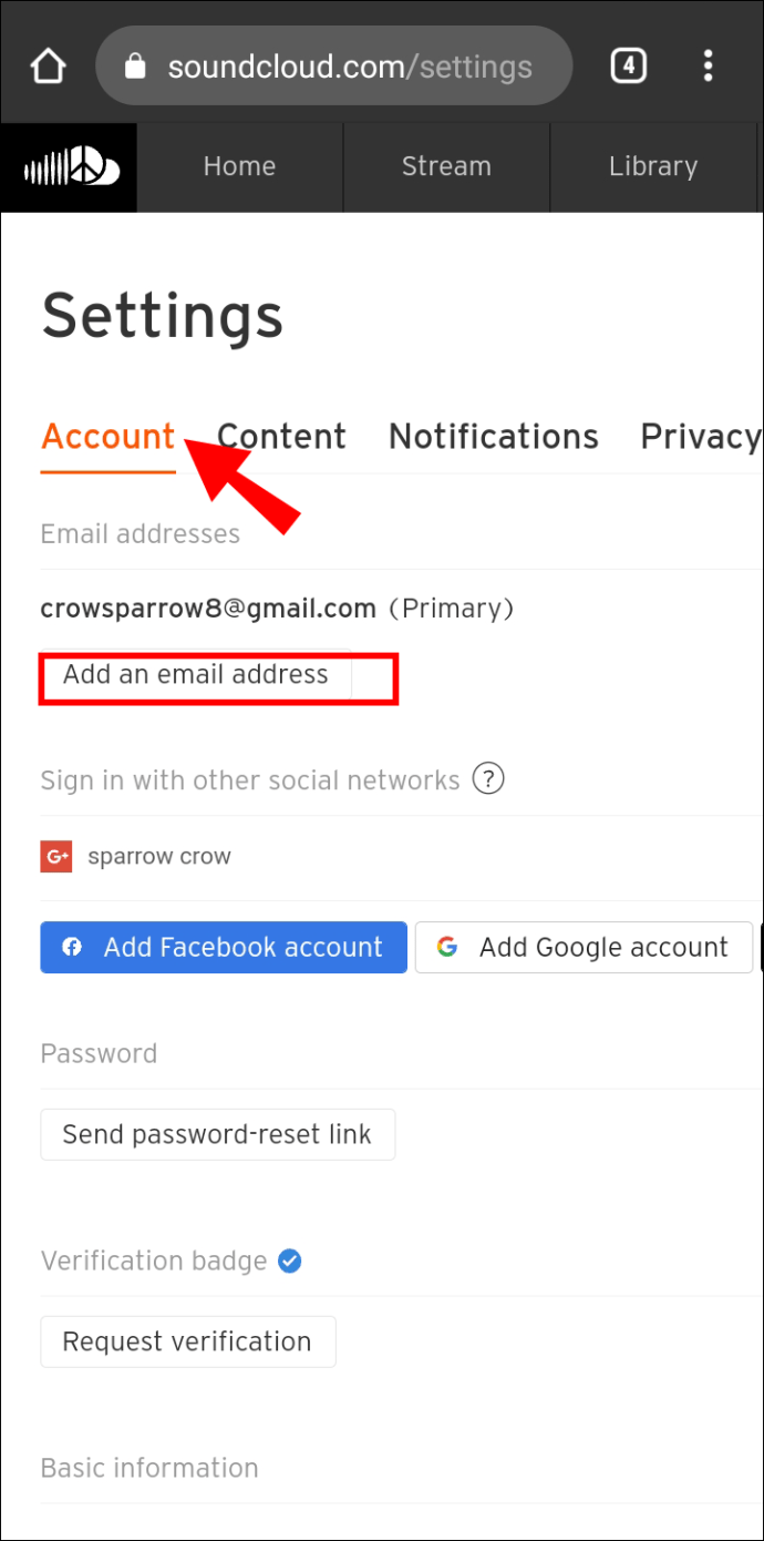 How To Change Your Email Address in SoundCloud