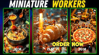 Create Viral AI Miniature Videos with AI MiniWorkers, AI MiniChef & AI Product Videos