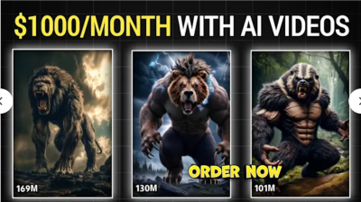 I Will Do Viral AI Hybrid Animal Fusion Video Animation for TikTok, YouTube Reels & More