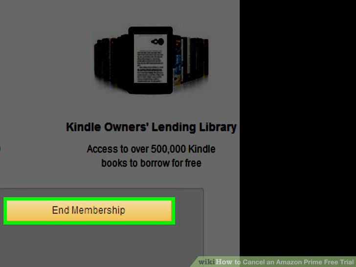 How to Cancel an Amazon Prime Free Trial 14 Steps with Pictures
