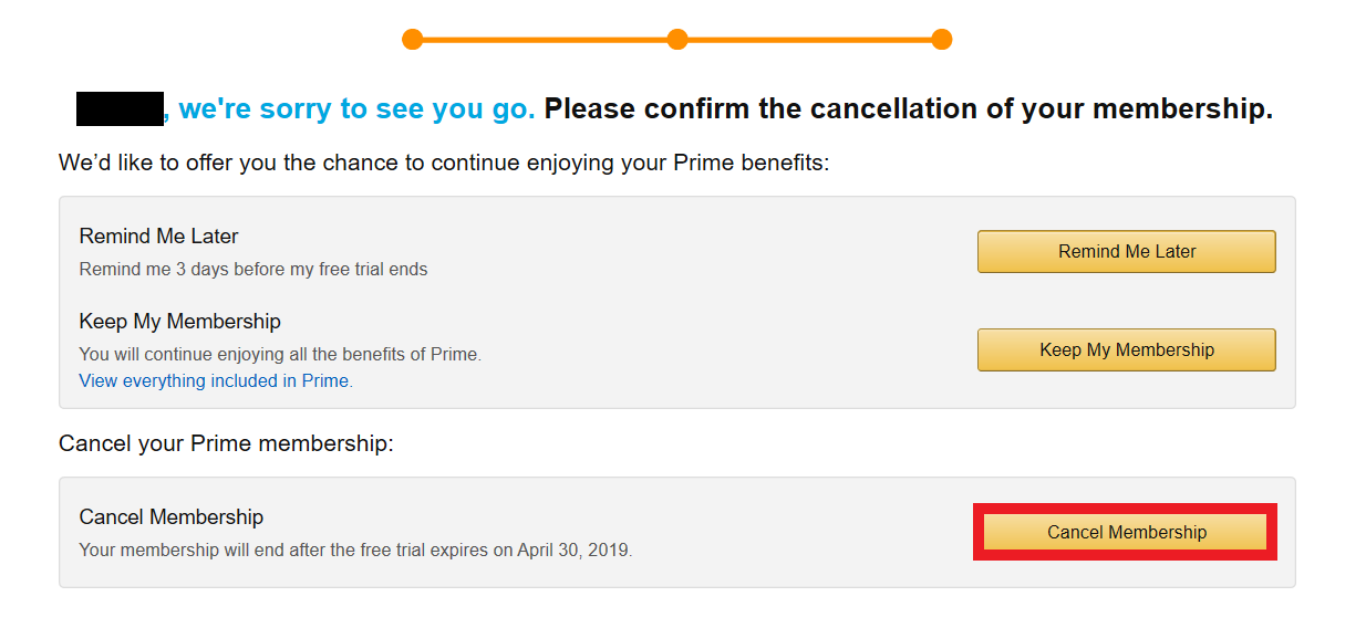 How to Cancel Amazon Prime Free Trial