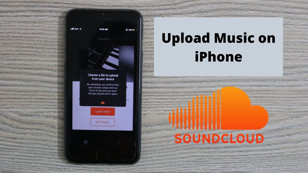 How to Upload Music to Soundcloud on iPhone  YouTube