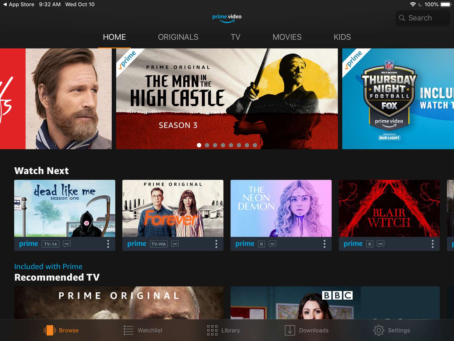 Amazon Instant Video App