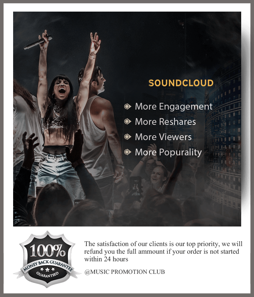 Organic Soundcloud Promotion Services Packages Promote Soundcloud Music