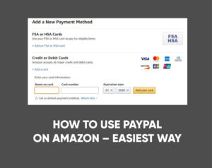 How to Use PayPal for Amazon Payments