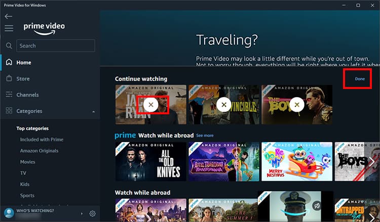 How To Remove Video From Continue Watching On Amazon Prime