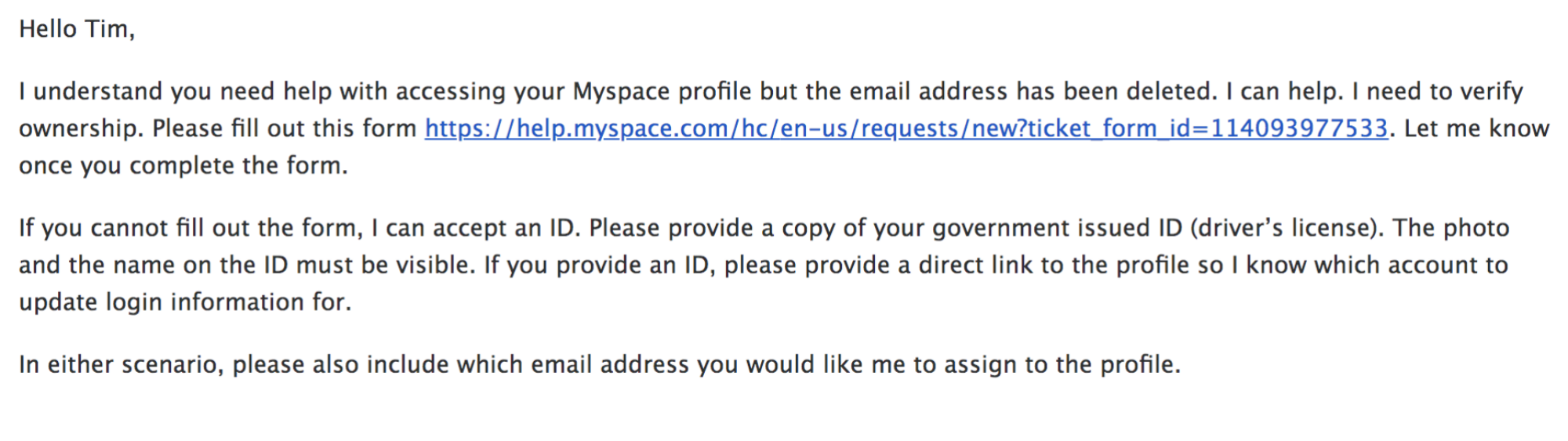 How to Retrieve Old MySpace Accounts and Data
