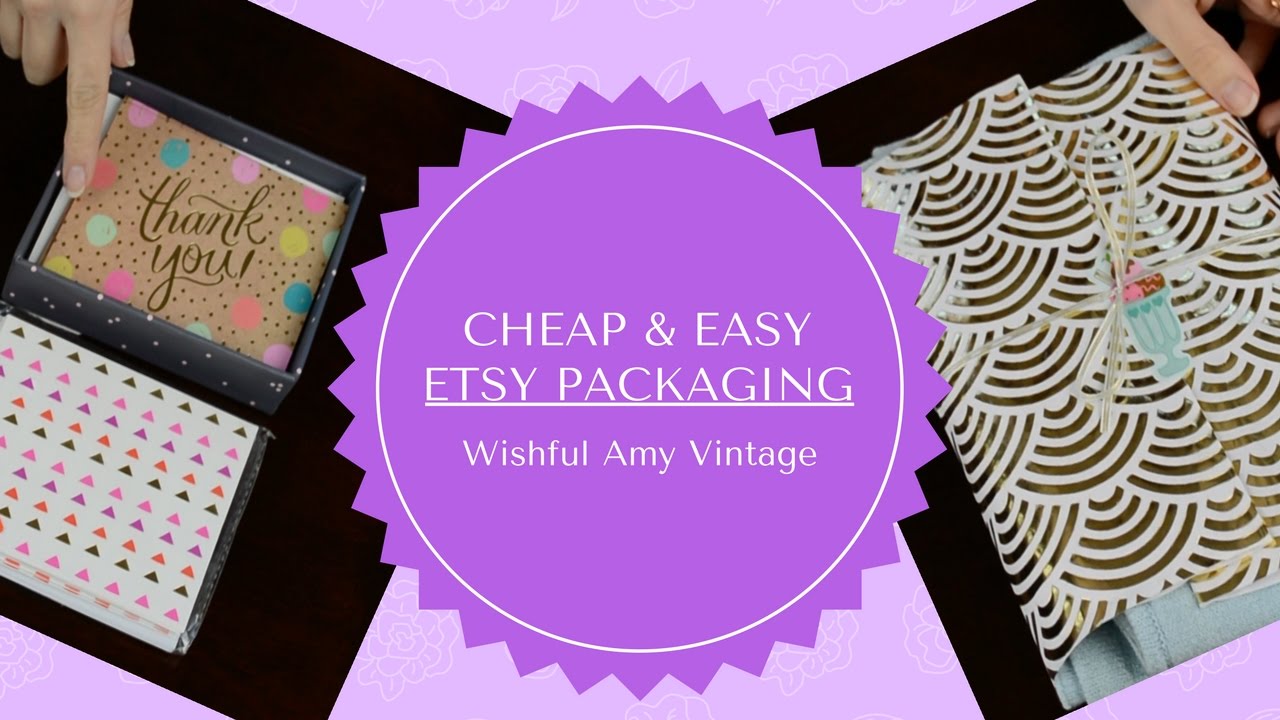 How We Package Our Etsy Orders Our Packaging Tips YouTube