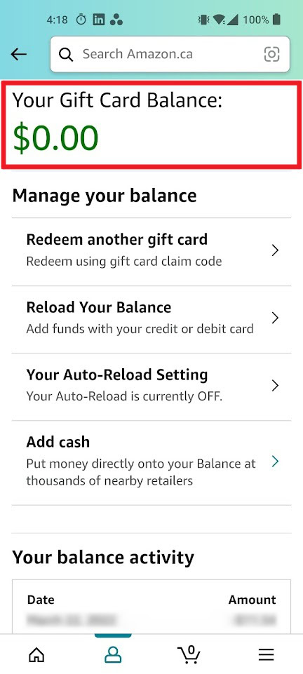 How to check Amazon gift card balance  Android Authority