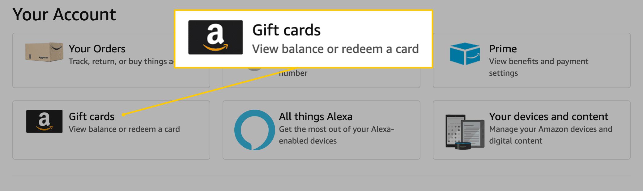 How to Check an Amazon Gift Card Balance