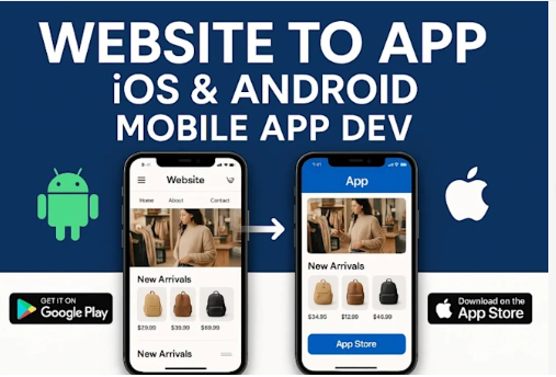 I will convert website to app iOS app and Android mobile app development WebView