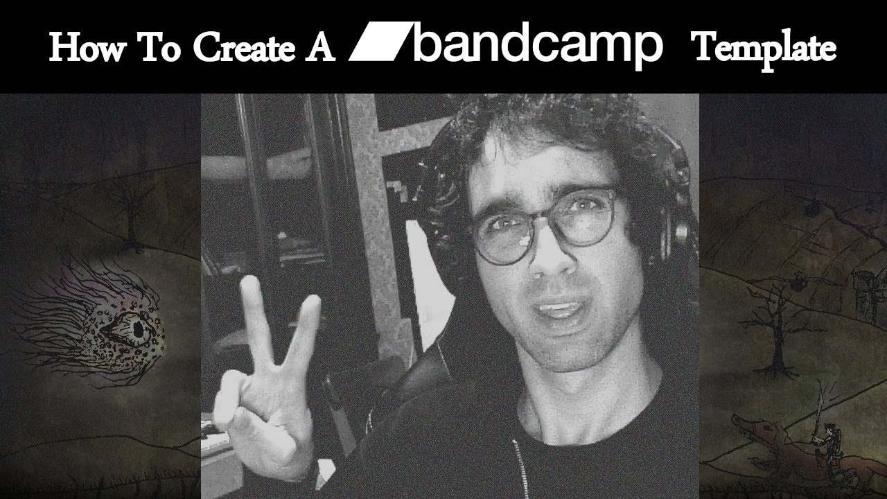 How To Create A Custom Bandcamp Layout for free in GIMP  YouTube
