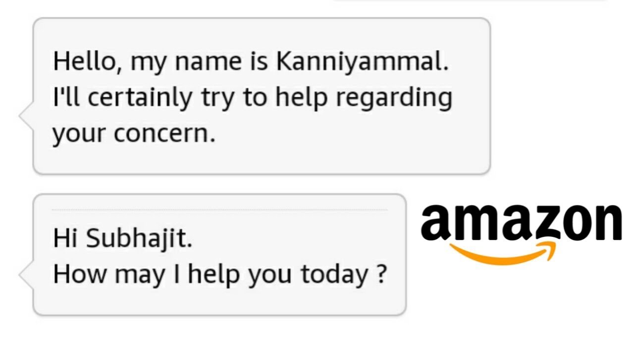How To Chat With Amazon Customer Care  YouTube