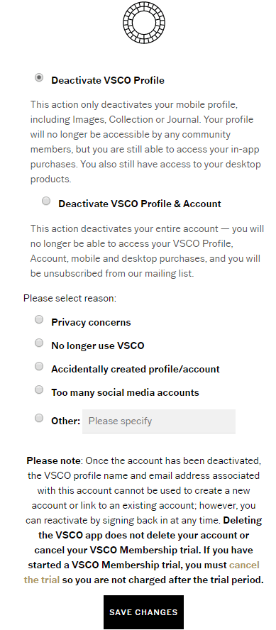 How To Delete Your VSCO Account