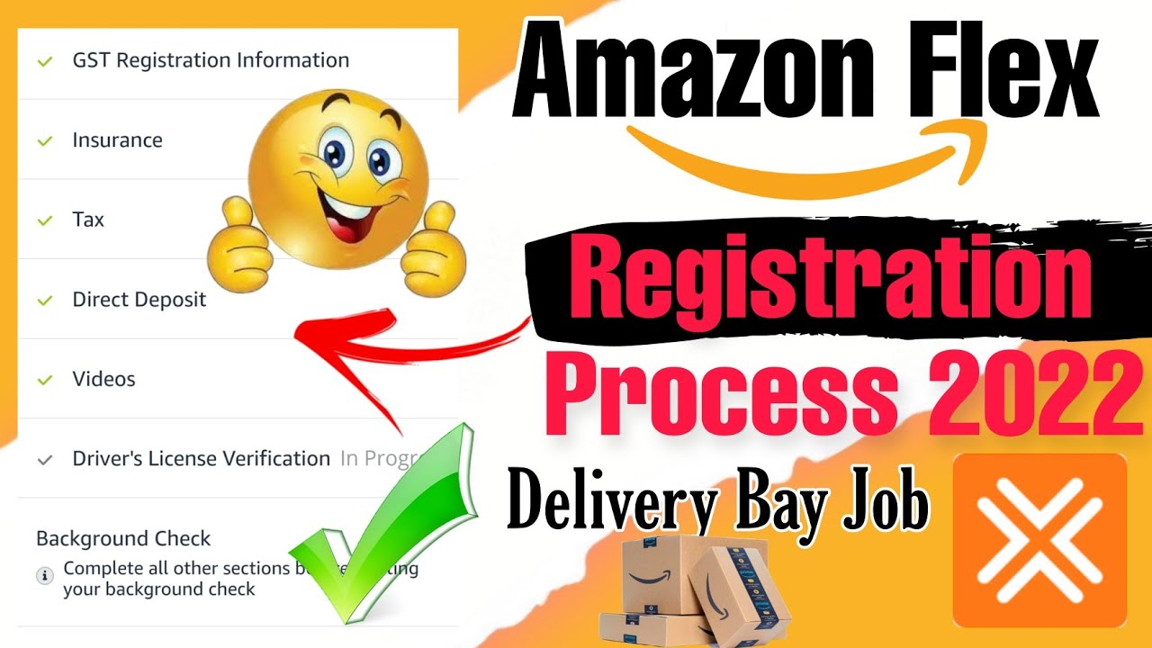 amazon flex registration process 2022how to apply amazon flex job 