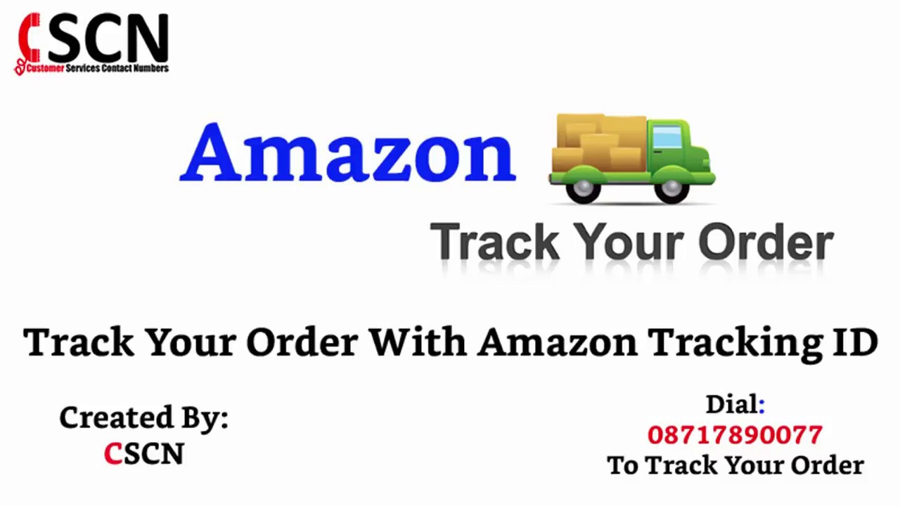 How To Track Amazon Order With Tracking Id YouTube