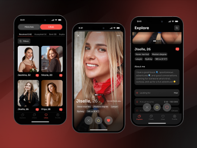 I Will Build Dating App Like Tinder, Bumble, Hinge, Video App, Chat App for iOS and Android
