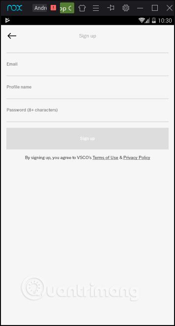 How to install VSCO on the computer