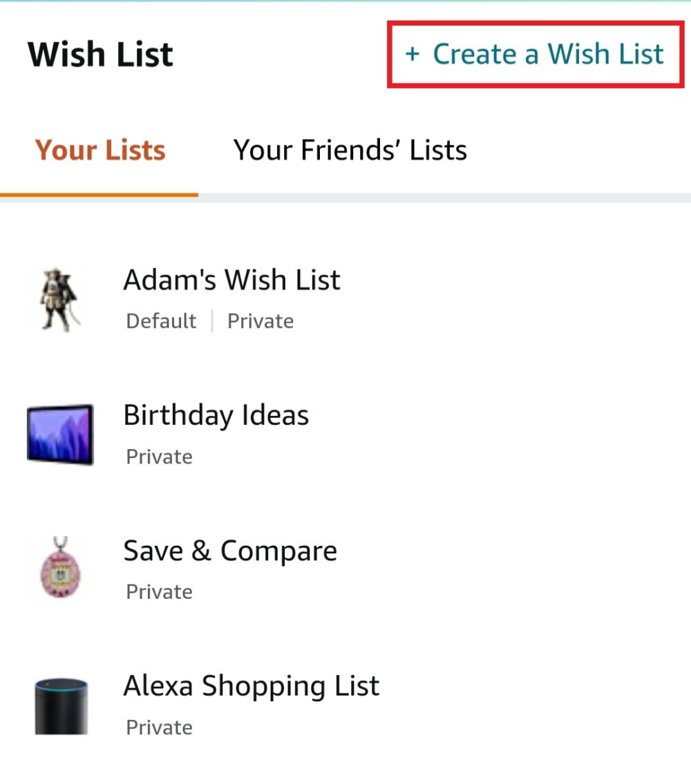 How to make and share your Amazon wish list  Android Authority