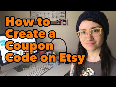 How to Create a Coupon Code on Etsy  YouTube