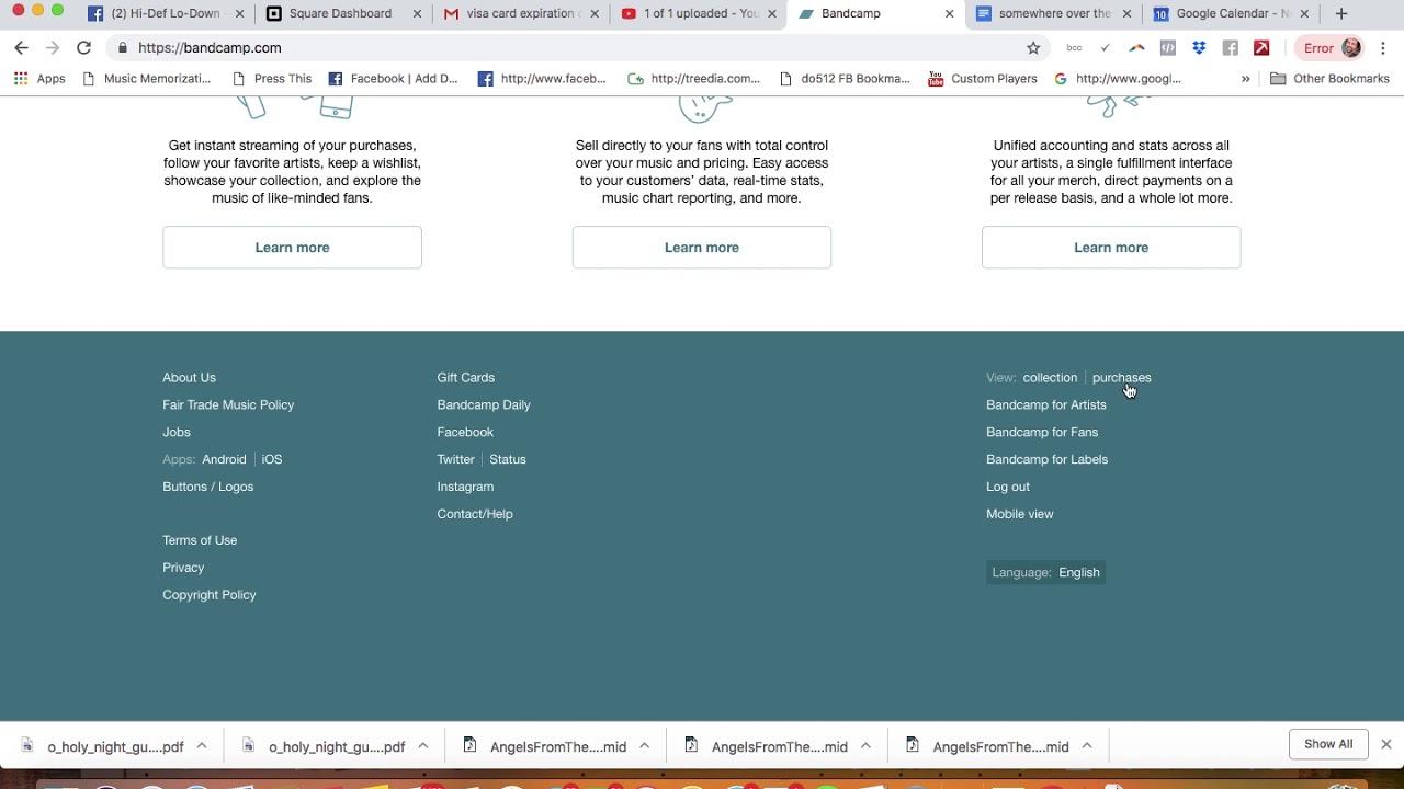fixing bandcamp subscription payments new card change card 2018  YouTube