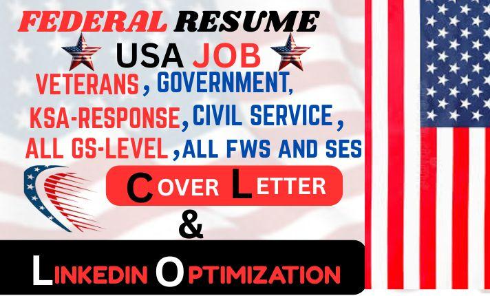 I will write federal resume, executive resume ATS resume writing for USAJOBS