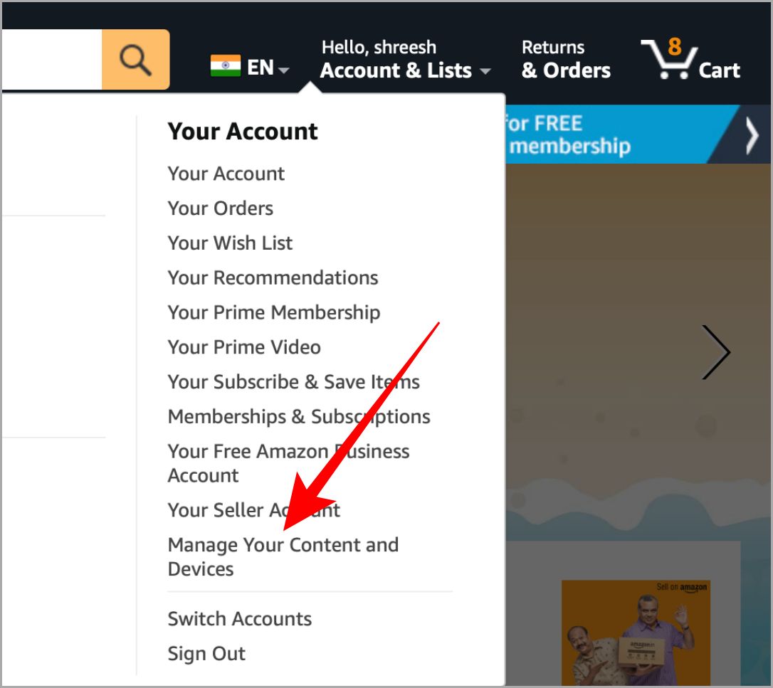 How to Sign Out of Amazon on All Devices  TechWiser