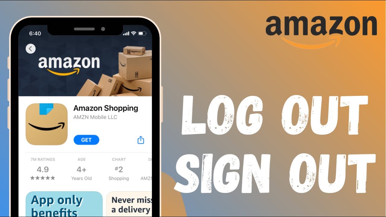 How to Sign Out on Amazon App