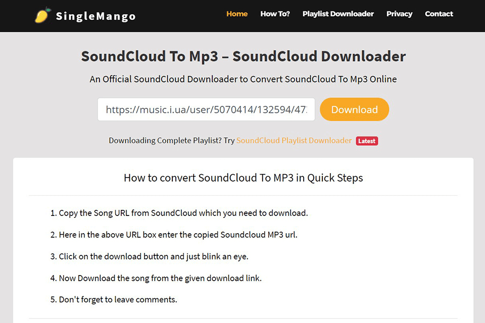 Best SoundCloud Downloader Online for Easy Music Downloads