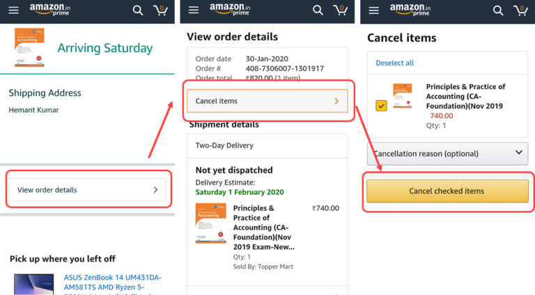 How to Easily Cancel Your Amazon Order