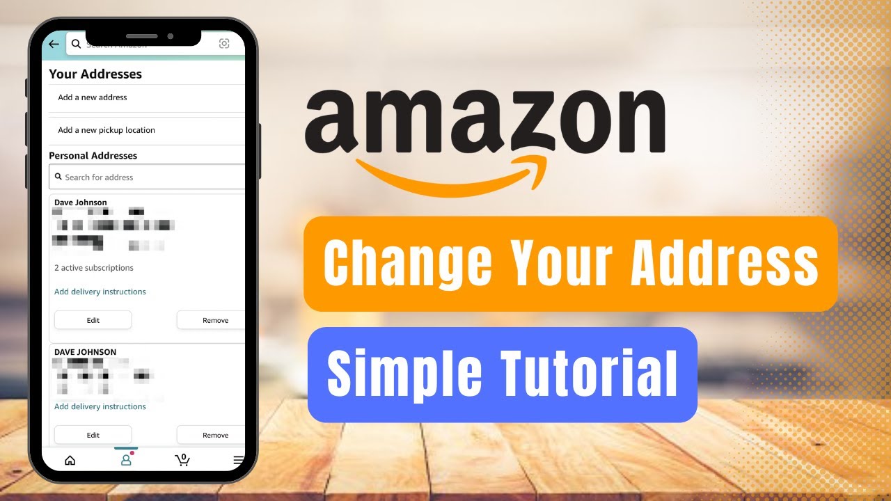 How to Change Delivery Address on Amazon   YouTube