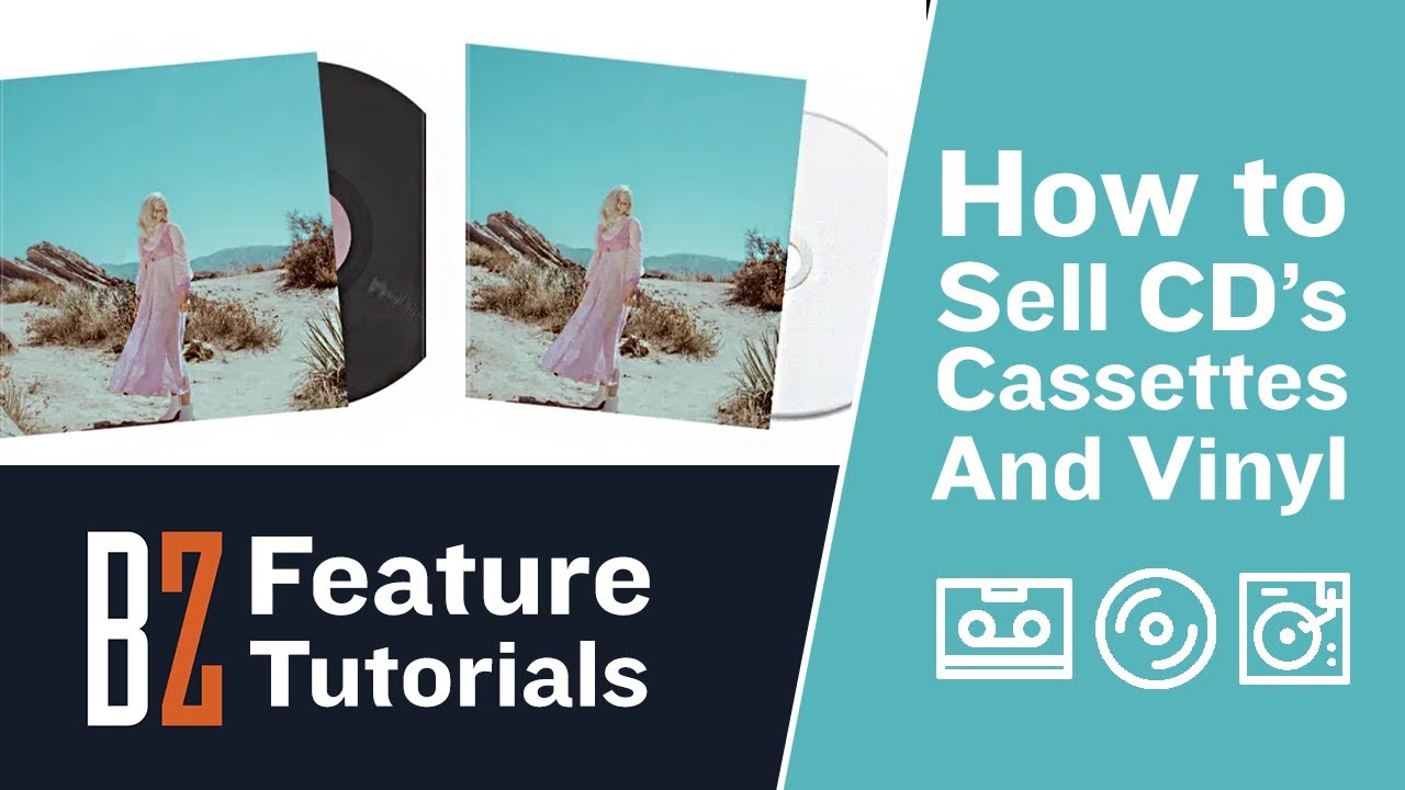How to sell CDs Cassettes and Vinyl through your website YouTube