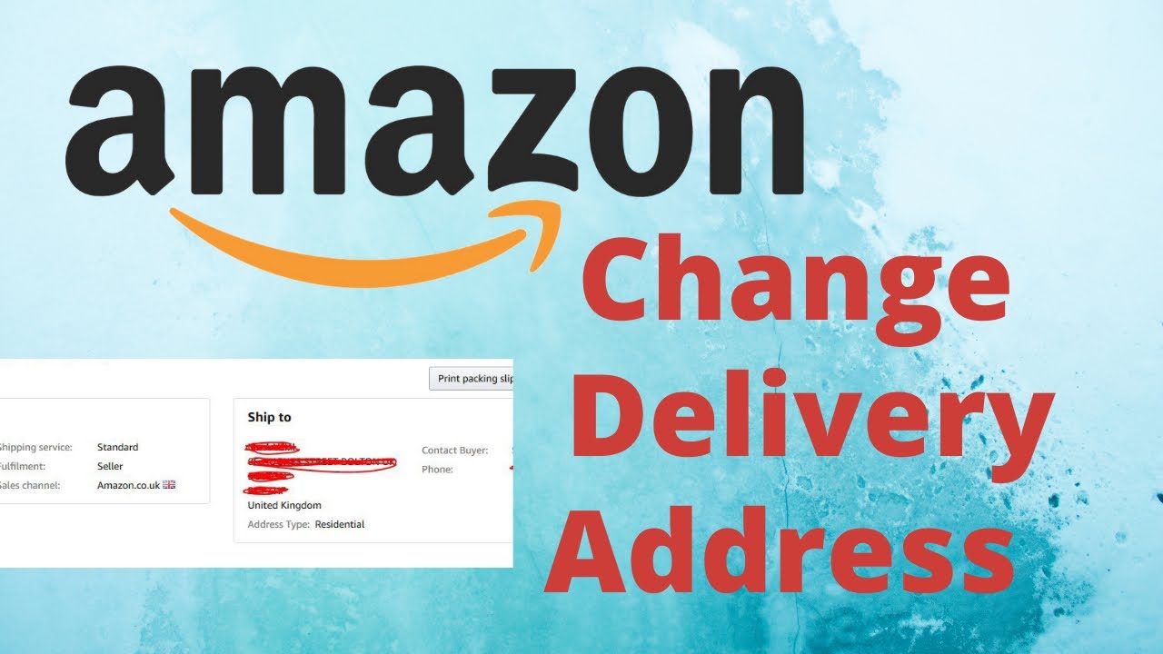 How to Add  Change Delivery Address in Amazoncom  YouTube