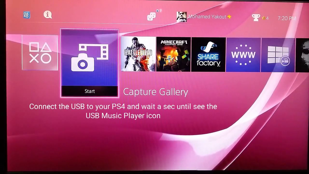 How to play Music on Playstation 4   YouTube