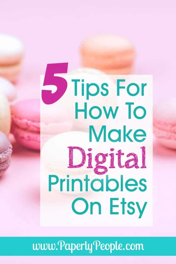 Creating Digital Downloads on Etsy