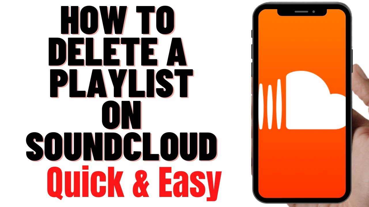 HOW TO DELETE A PLAYLIST ON SOUNDCLOUD 2024  YouTube