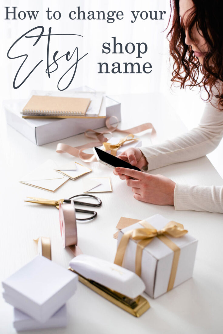 How to Change Your Shop Name on Etsy