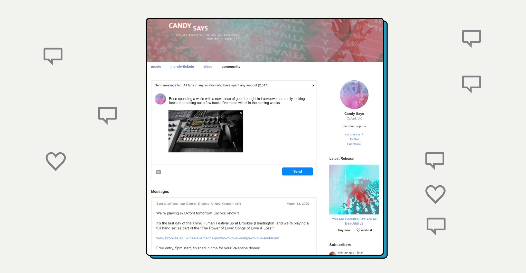 Bandcamp Updates Page 2