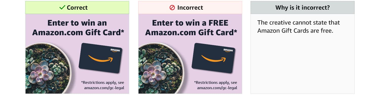 Amazoncom Amazon Incentives Brand Guidelines Gift Cards