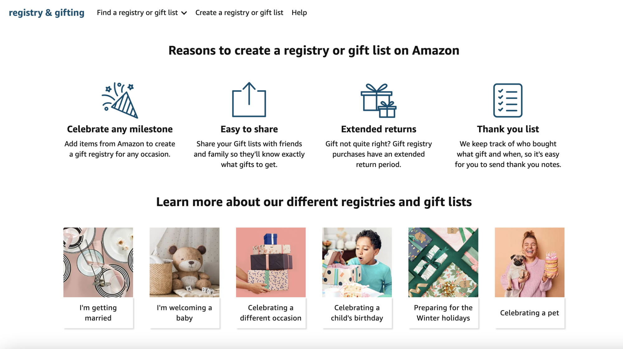 How to Search for Gift Registries on Amazon